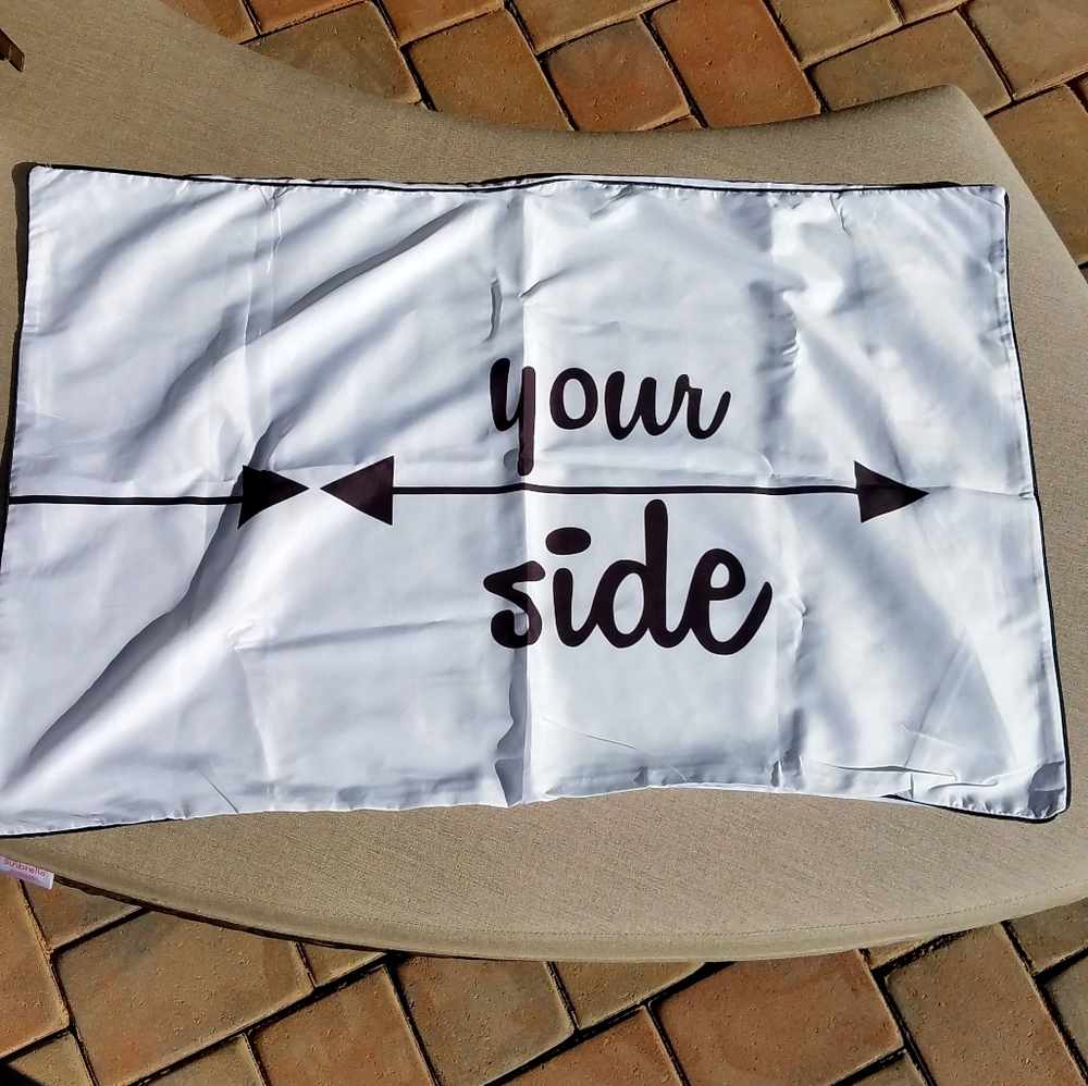 Couple's pillowcase set